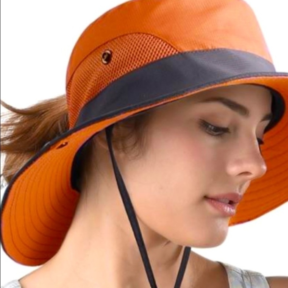 Sunshade Orange/ Black Hat